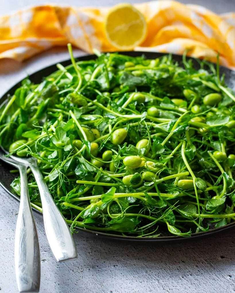 10 Pea Shoot Recipe Ideas Salad Stir Fried And More Somebody Feed Seb
