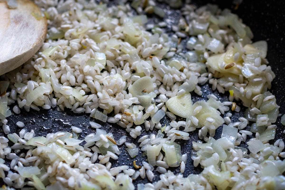 Savoy Cabbage Risotto With Bacon | Somebody Feed Seb
