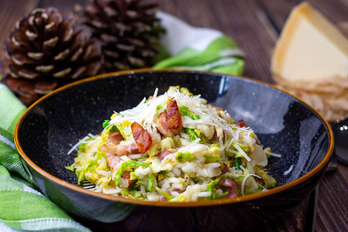 Cabbage Risotto Savoy Cabbage Risotto With Bacon | Somebody Feed Seb