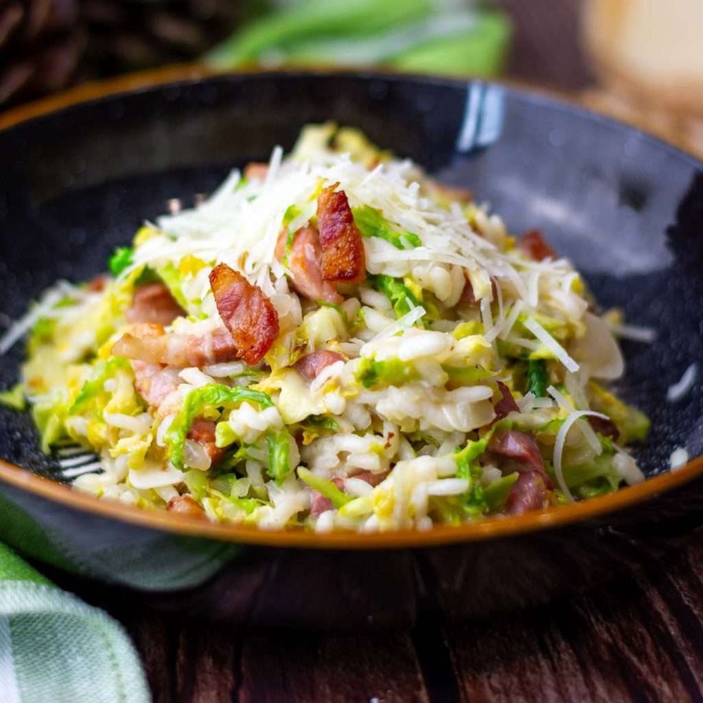 Cabbage Risotto Prawn and Chorizo Risotto | Somebody Feed Seb