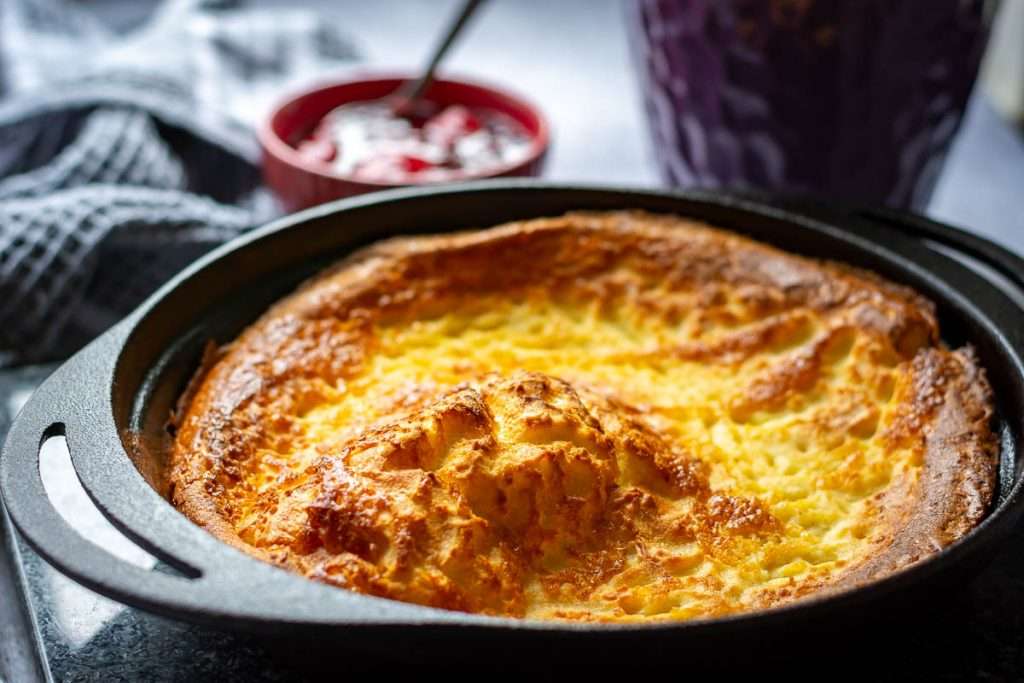 Baked Sourdough Dutch Baby.