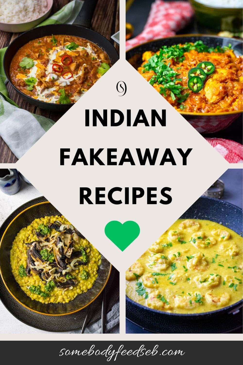 Indian Fakeaway (Indian Takeaway Recipes) Pin for Pinterest.